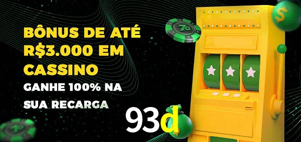 93d melhor bônus de depósito